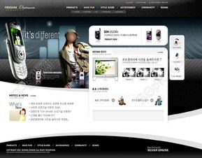 數碼產品網頁模板免費下載 編號14737201千圖網PSD源文件詳解